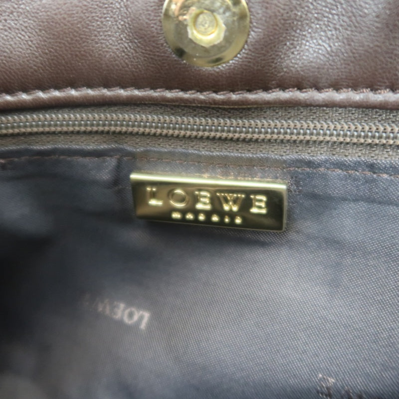 LOEWE Shoulder Bag Brown with Dust Bag