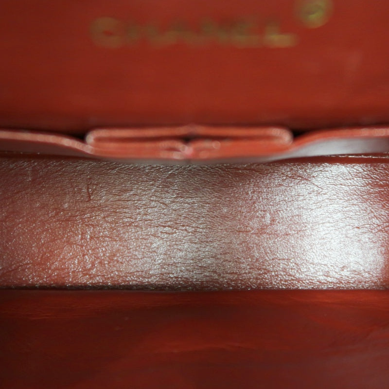 CHANEL Matelasse Classic Flap Shoulder Bag Lambskin Black Gold Hardware