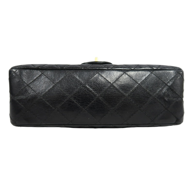 CHANEL Matelasse 2.55 Shoulder Bag Calfskin Black
