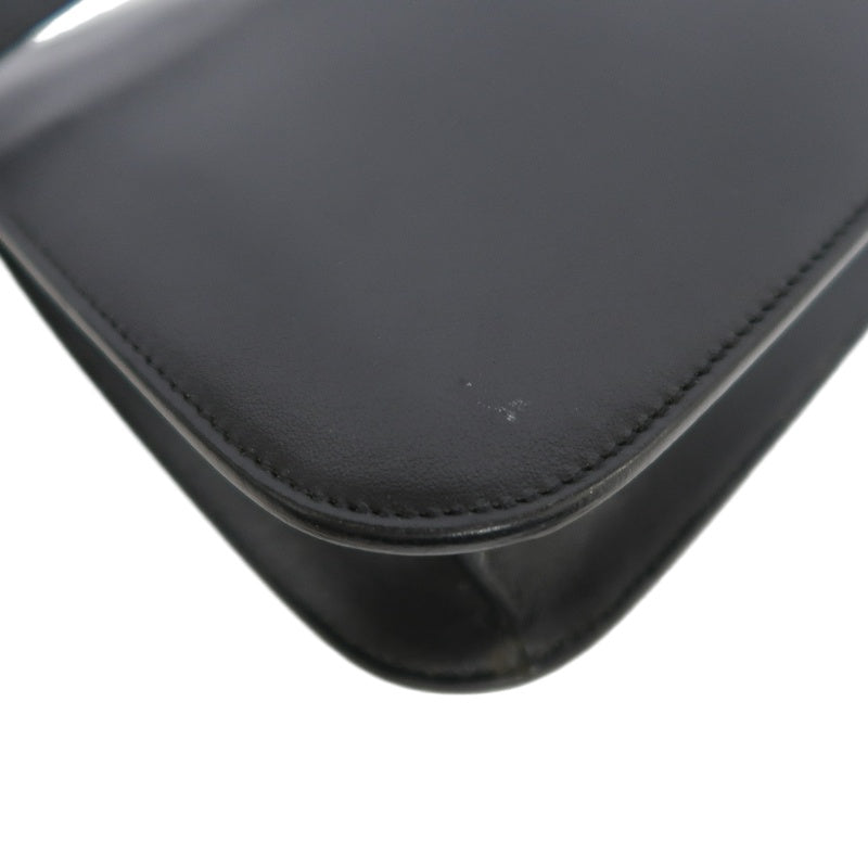 YSL Saint Laurent Shoulder Bag PVC Black