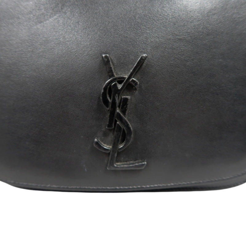 YSL Saint Laurent Shoulder Bag PVC Black