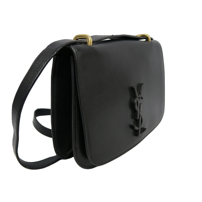 YSL Saint Laurent Shoulder Bag PVC Black