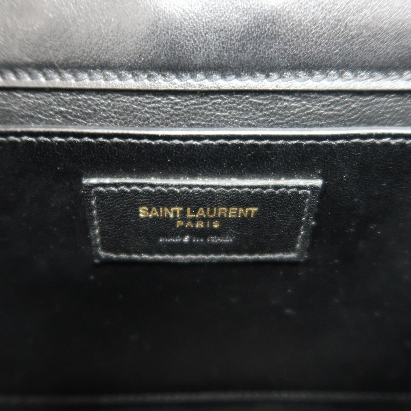 YSL Saint Laurent Shoulder Bag PVC Black