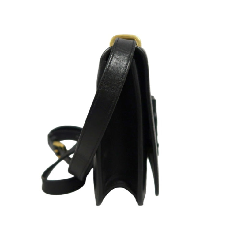 YSL Saint Laurent Shoulder Bag PVC Black