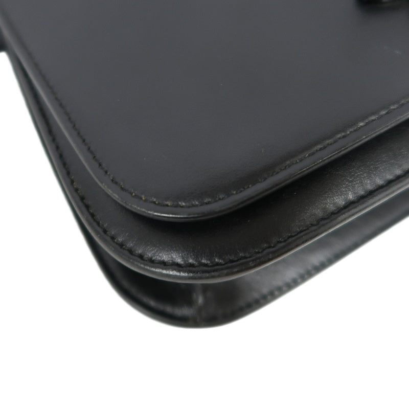 YSL Saint Laurent Shoulder Bag PVC Black
