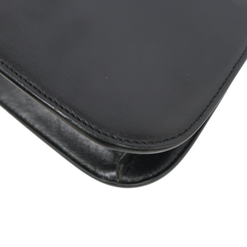 YSL Saint Laurent Shoulder Bag PVC Black