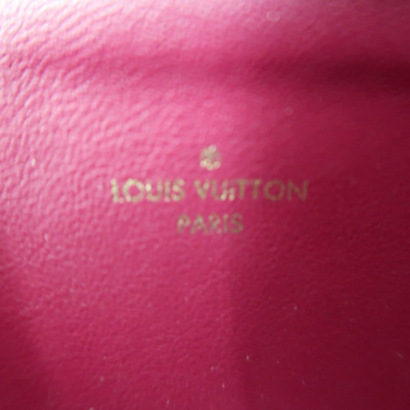 LOUIS VUITTON Félicie Pochette Monogram Canvas PVC Brown Gold Hardware With Card Holder & Pouch