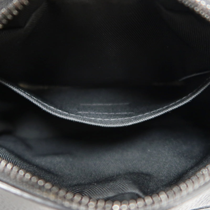 LOUIS VUITTON Soft Trunk Shoulder Bag Monogram Eclipse PVC Black With Shoulder Strap