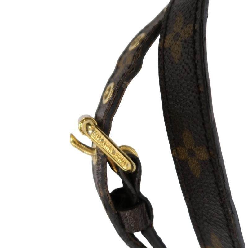 LOUIS VUITTON Metis Pochette Monogram Canvas PVC Brown With Shoulder Strap Handbag