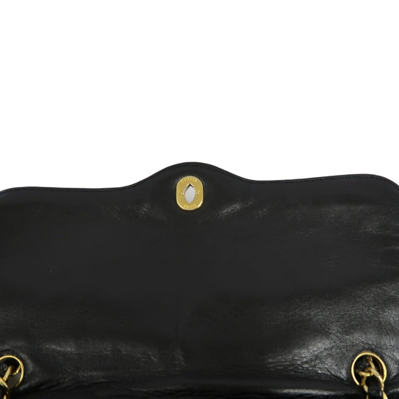 CHANEL Matelasse Paris Limited Edition Shoulder Bag Lambskin Black Gold Hardware