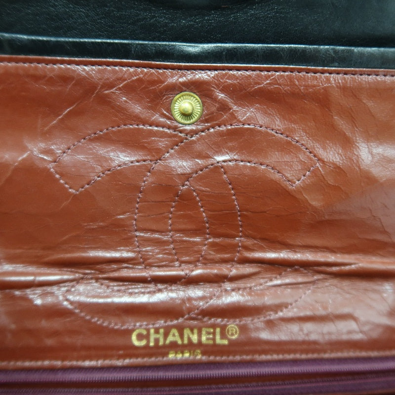 CHANEL Matelasse Paris Limited Edition Shoulder Bag Lambskin Black Gold Hardware