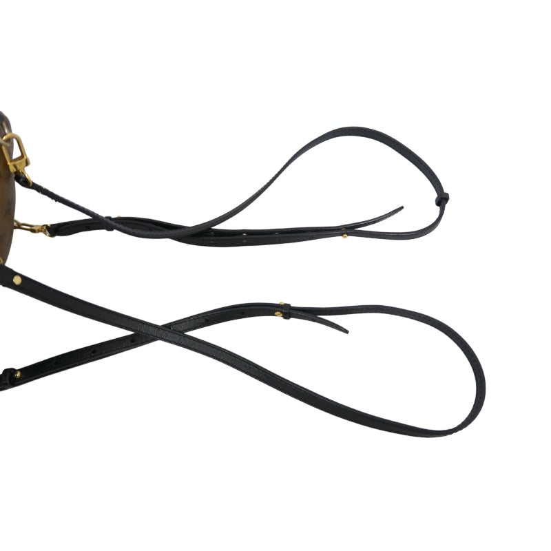LOUIS VUITTON Reverse Monogram Palm Springs Pvc Backpack Brown Yellow Gold Hardware