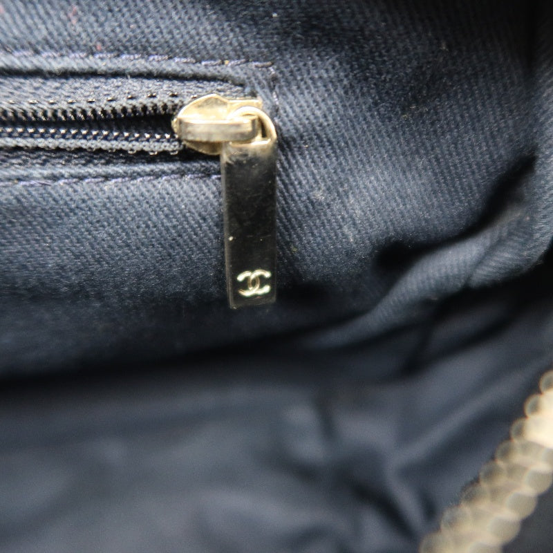 CHANEL Classic Flap CF Goatskin Leather Shoulder Bag Black Gold-Tone Hardware