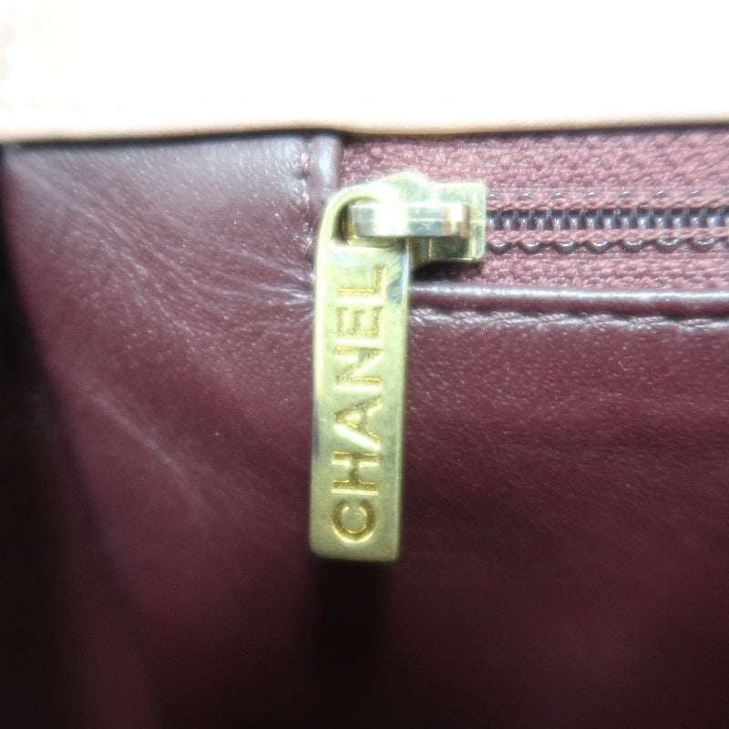 CHANEL Matelasse Lambskin Shoulder Bag Pink Gold-Tone Hardware Paris Limited Edition
