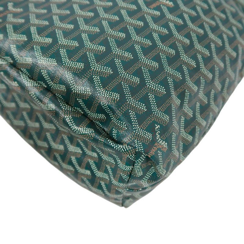 GOYARD Poème Hobo Shoulder Bag Green PVC