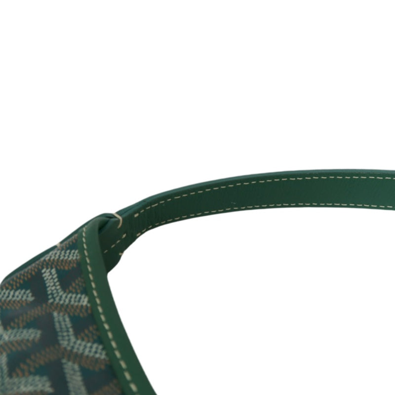 GOYARD Poème Hobo Shoulder Bag Green PVC
