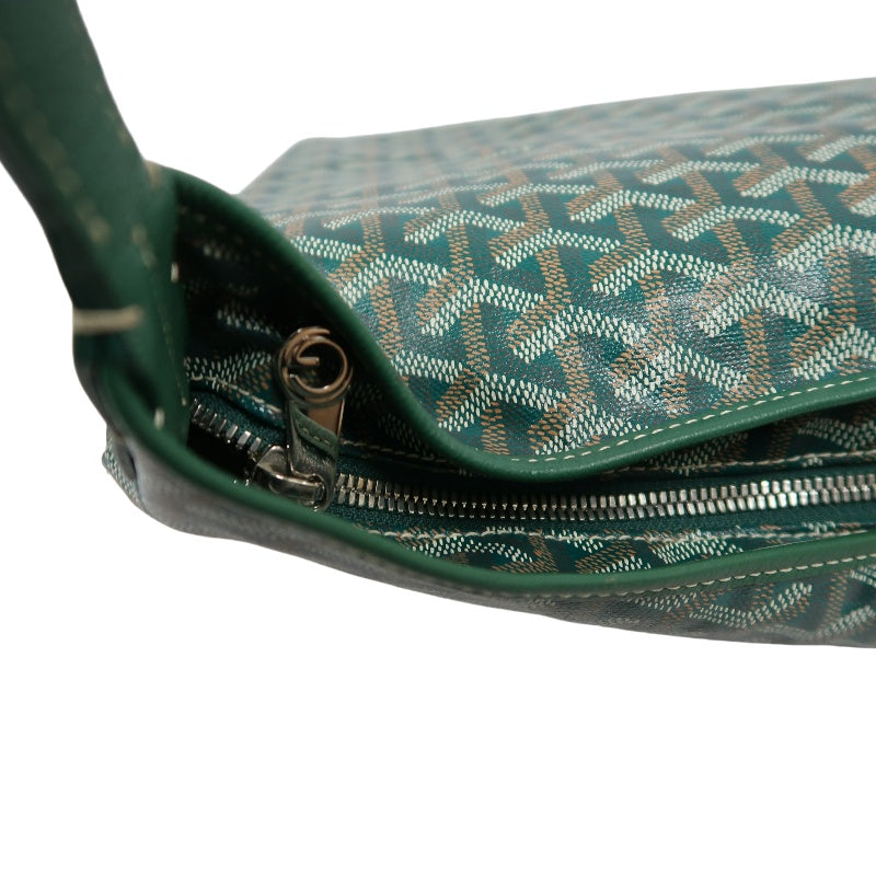 GOYARD Poème Hobo Shoulder Bag Green PVC