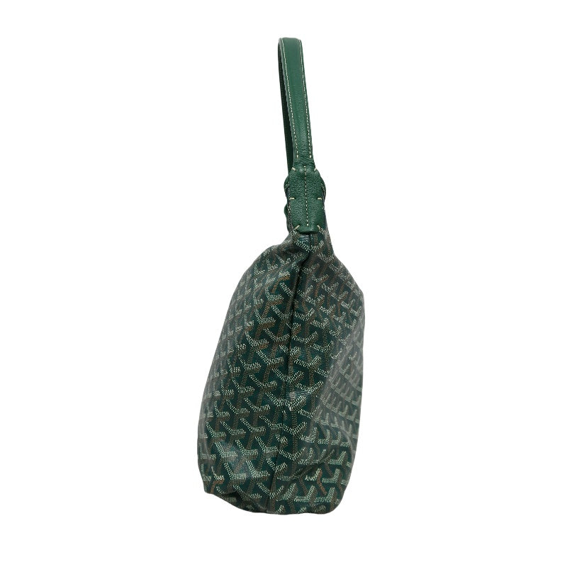 GOYARD Poème Hobo Shoulder Bag Green PVC