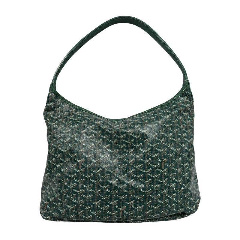 GOYARD Poème Hobo Shoulder Bag Green PVC