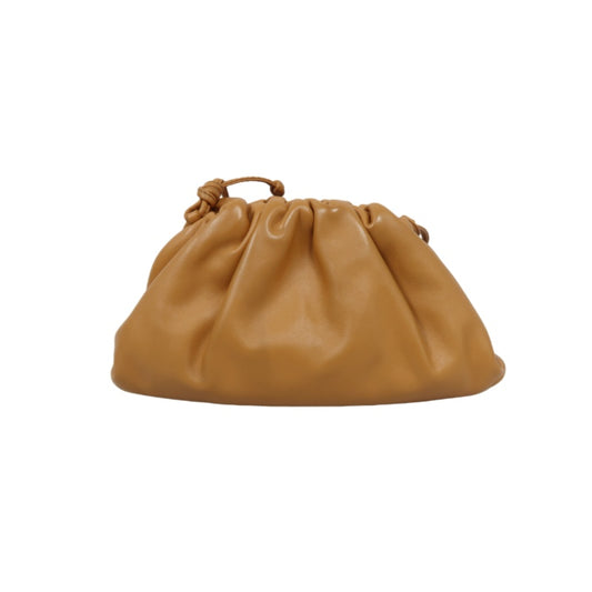 BOTTEGA VENETA Pouch Leather Handbag Orange