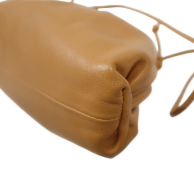 BOTTEGA VENETA Pouch Leather Handbag Orange