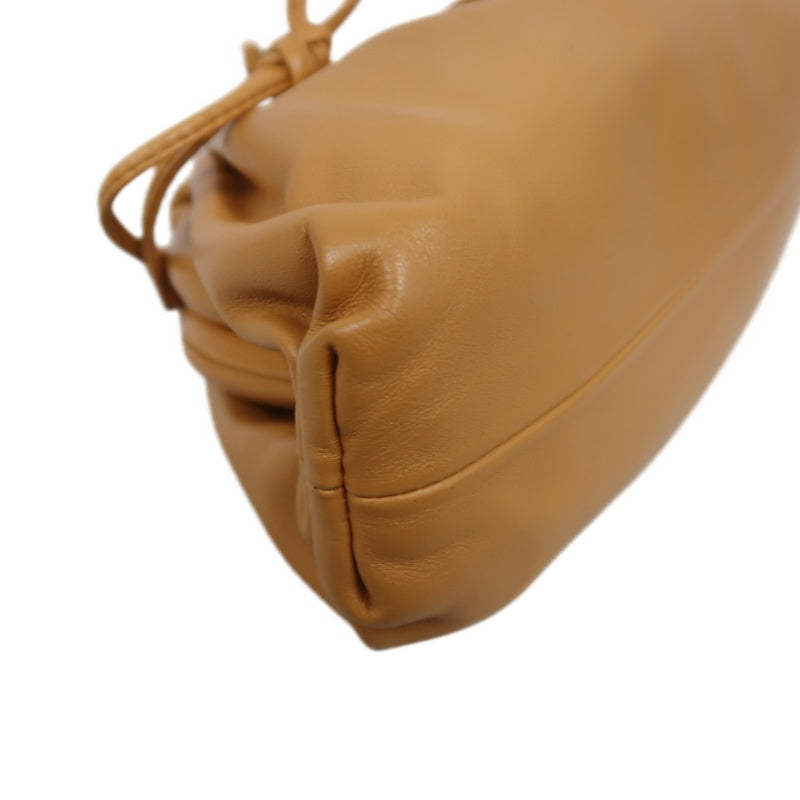 BOTTEGA VENETA Pouch Leather Handbag Orange
