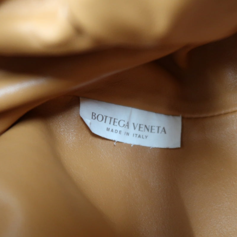 BOTTEGA VENETA Pouch Leather Handbag Orange