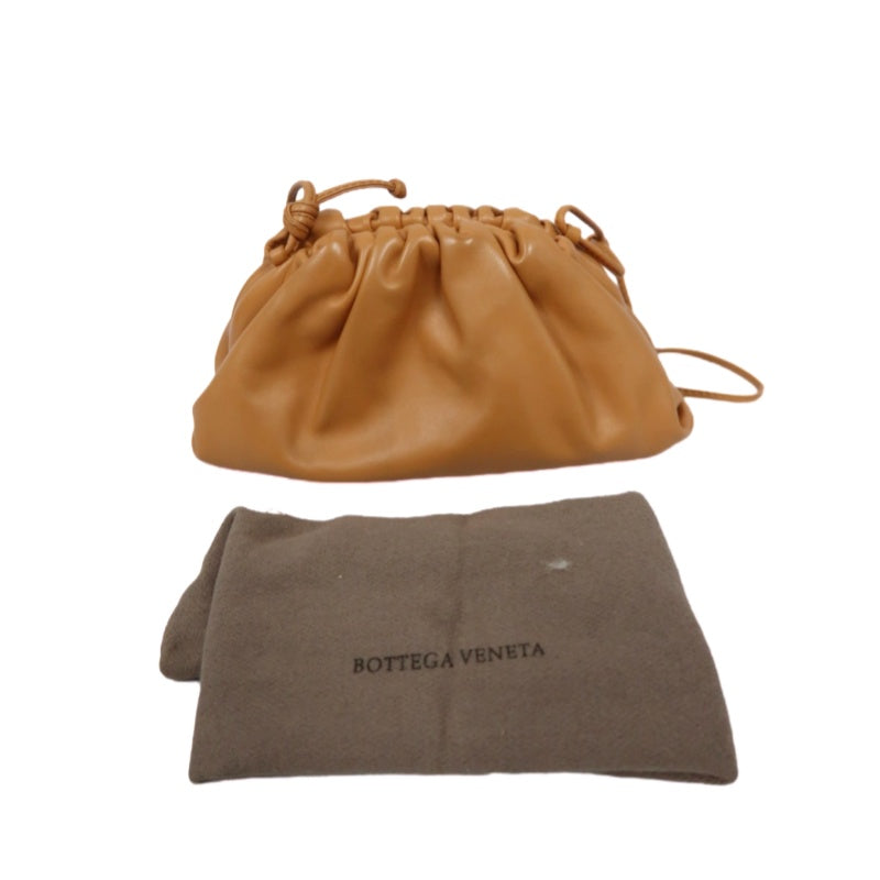 BOTTEGA VENETA Pouch Leather Handbag Orange