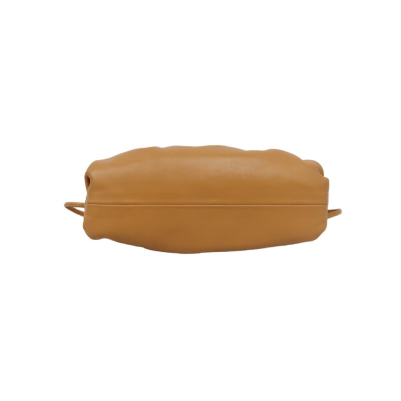 BOTTEGA VENETA Pouch Leather Handbag Orange