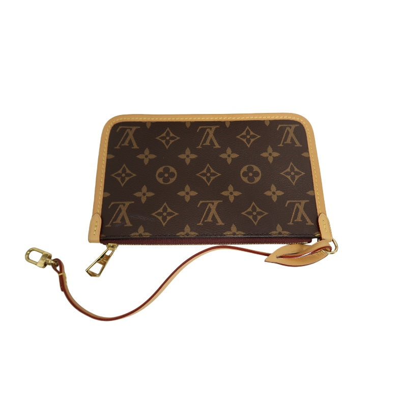 LOUIS VUITTON CarryAll Monogram PVC Shoulder Bag Brown