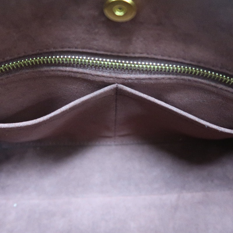 LOUIS VUITTON CarryAll Monogram PVC Shoulder Bag Brown