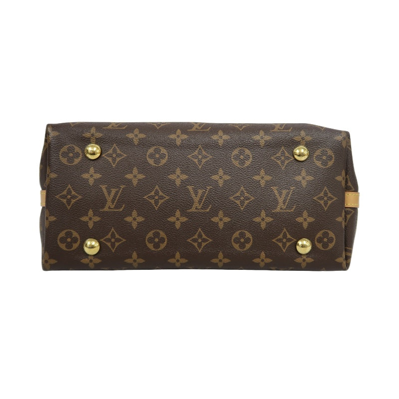 LOUIS VUITTON CarryAll Monogram PVC Shoulder Bag Brown