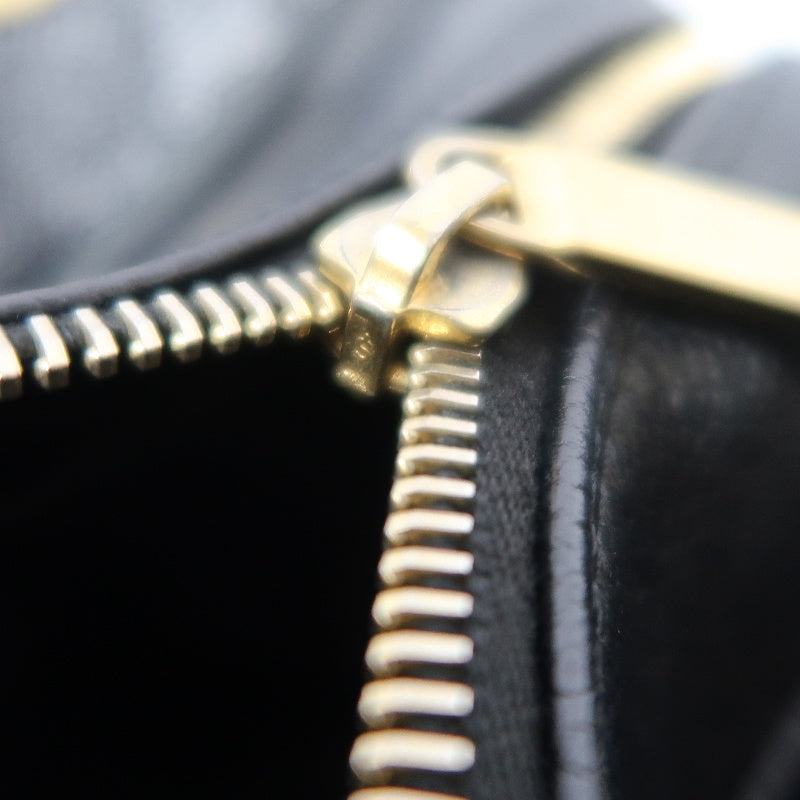 CHANEL GST Matelasse Caviar Leather Tote Bag Black Gold-Tone Hardware
