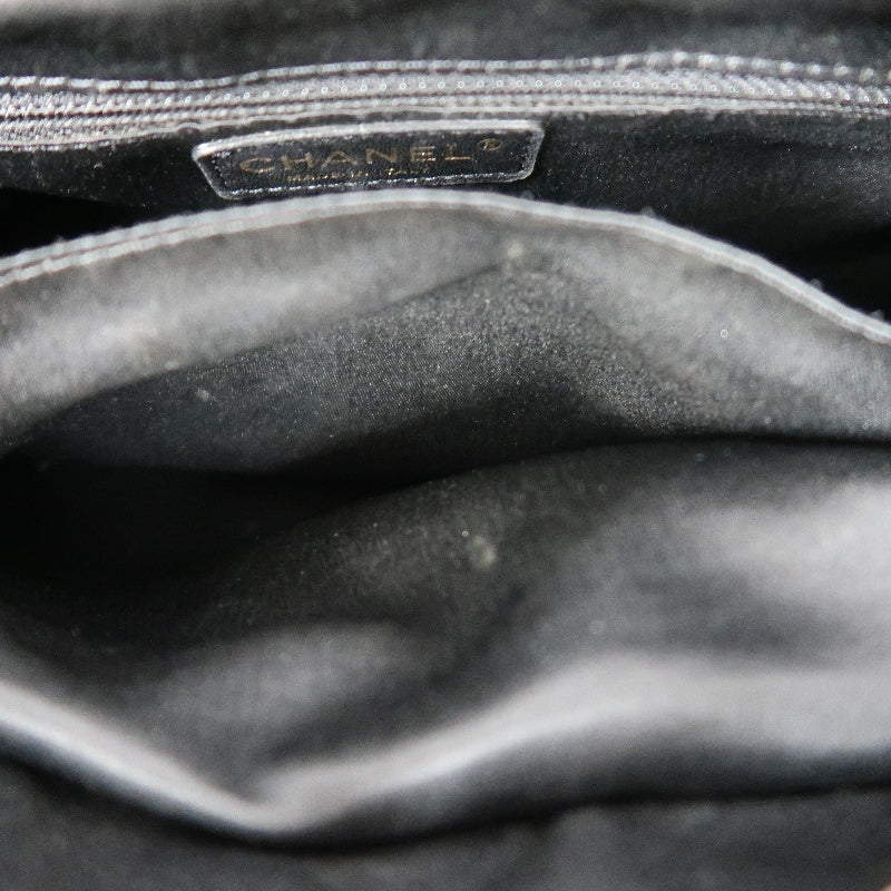 CHANEL GST Matelasse Caviar Leather Tote Bag Black Gold-Tone Hardware