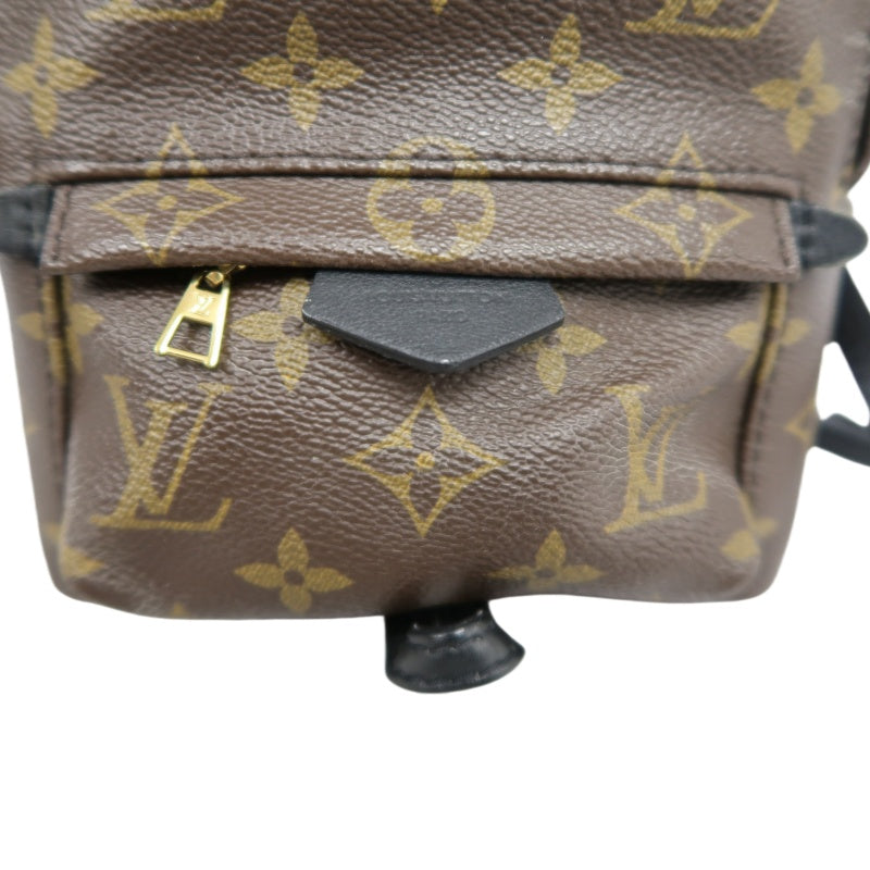 LOUIS VUITTON Palm Springs Monogram PVC Backpack Brown