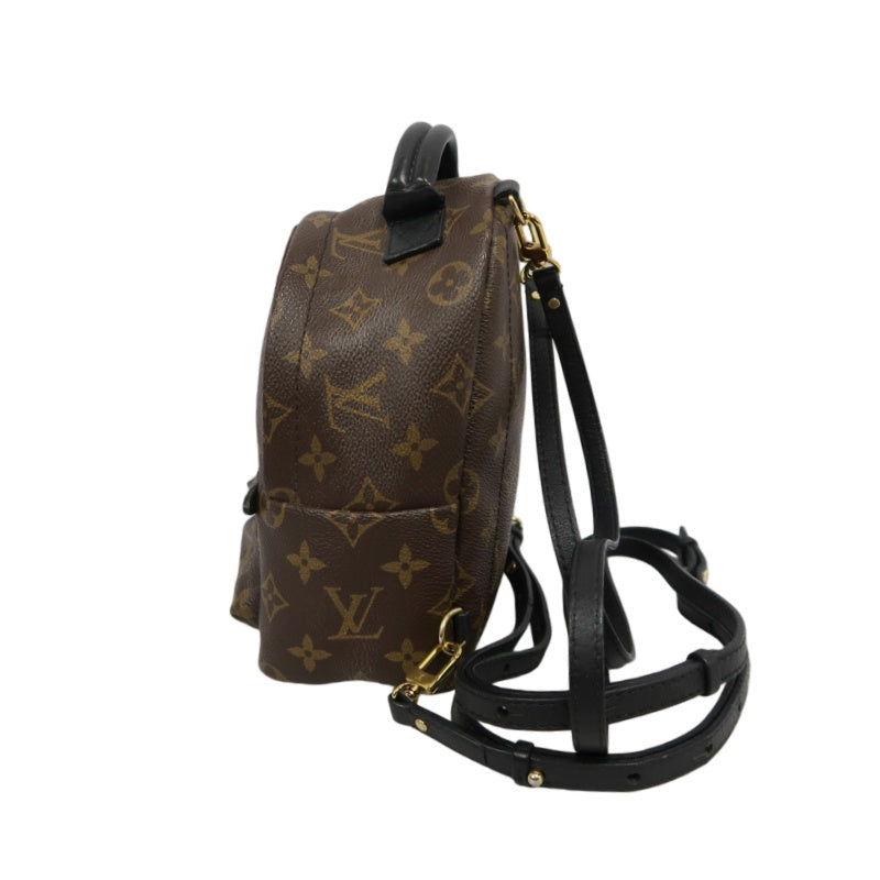 LOUIS VUITTON Palm Springs Monogram PVC Backpack Brown