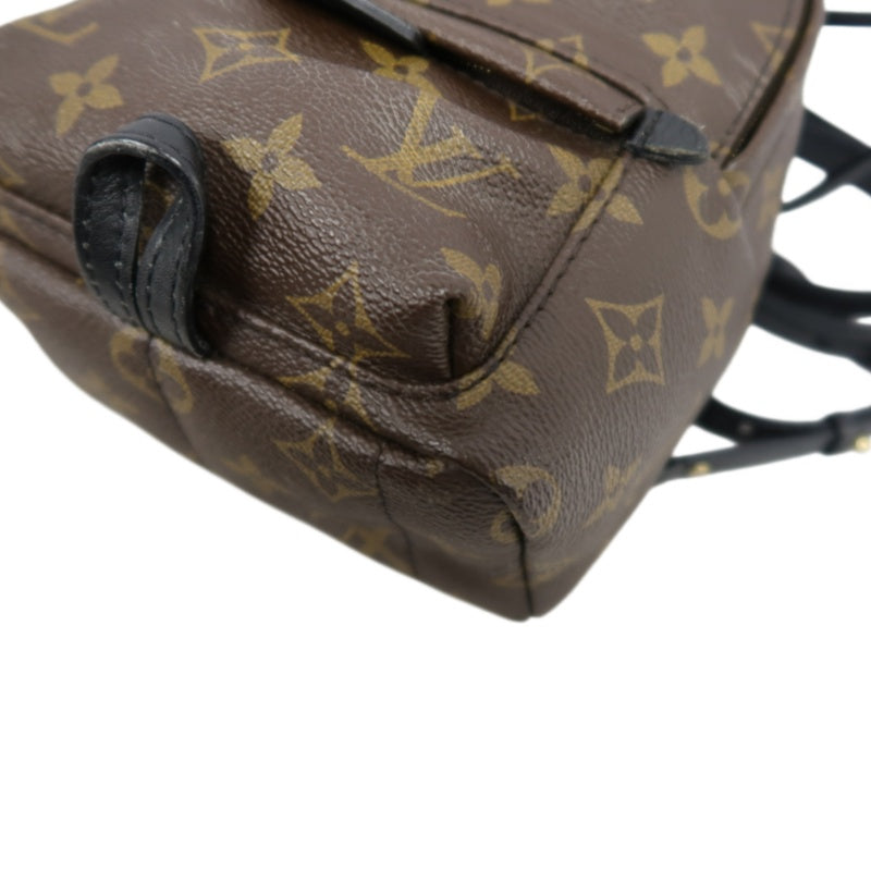 LOUIS VUITTON Palm Springs Monogram PVC Backpack Brown