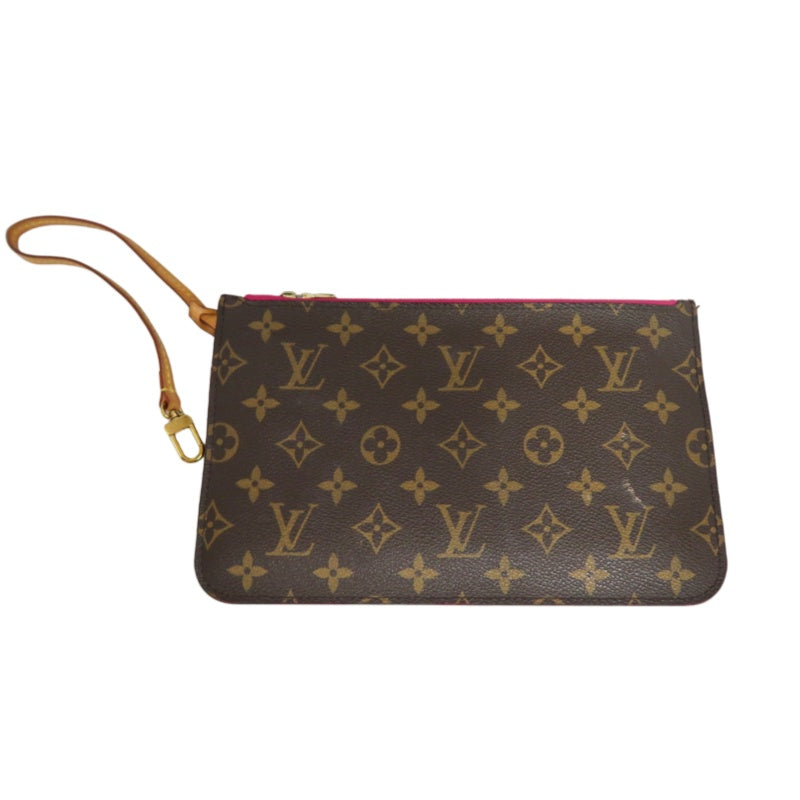 LOUIS VUITTON Neverfull Monogram PVC Tote Bag Brown