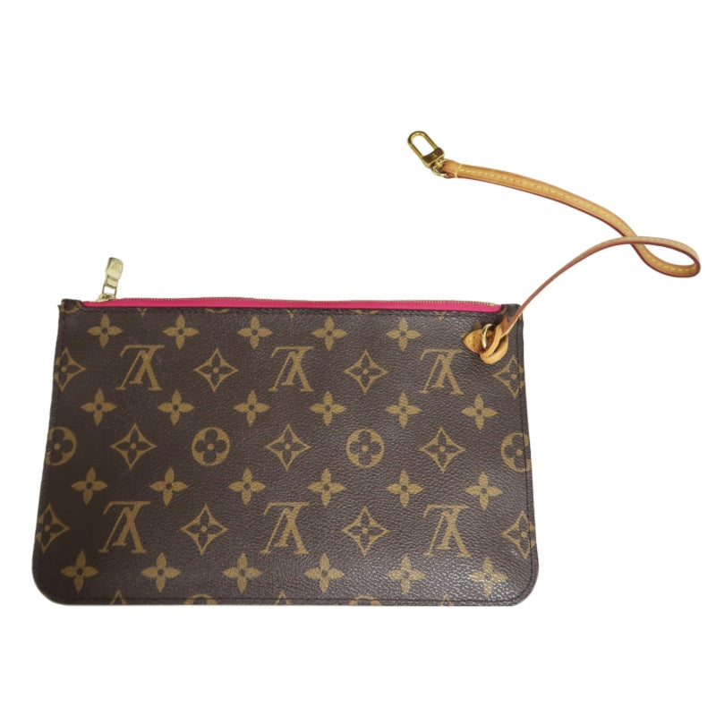 LOUIS VUITTON Neverfull Monogram PVC Tote Bag Brown