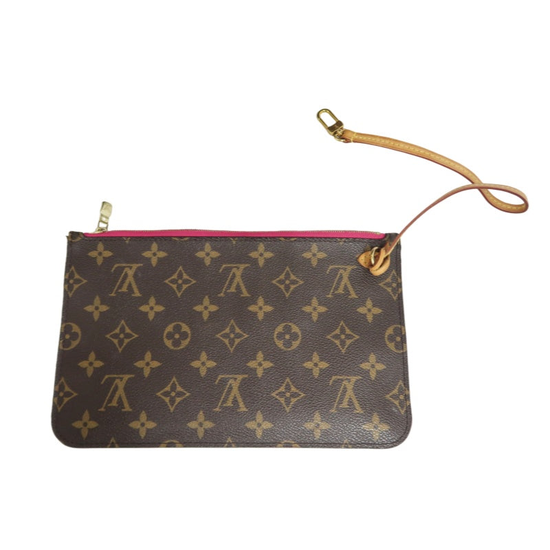 LOUIS VUITTON Neverfull Monogram PVC Tote Bag Brown