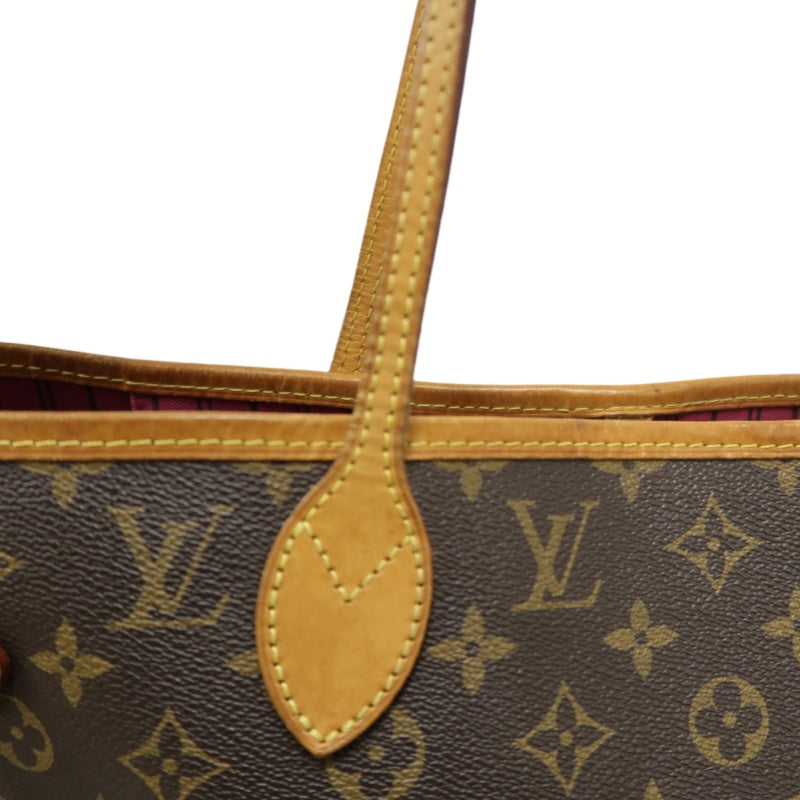 LOUIS VUITTON Neverfull Monogram PVC Tote Bag Brown