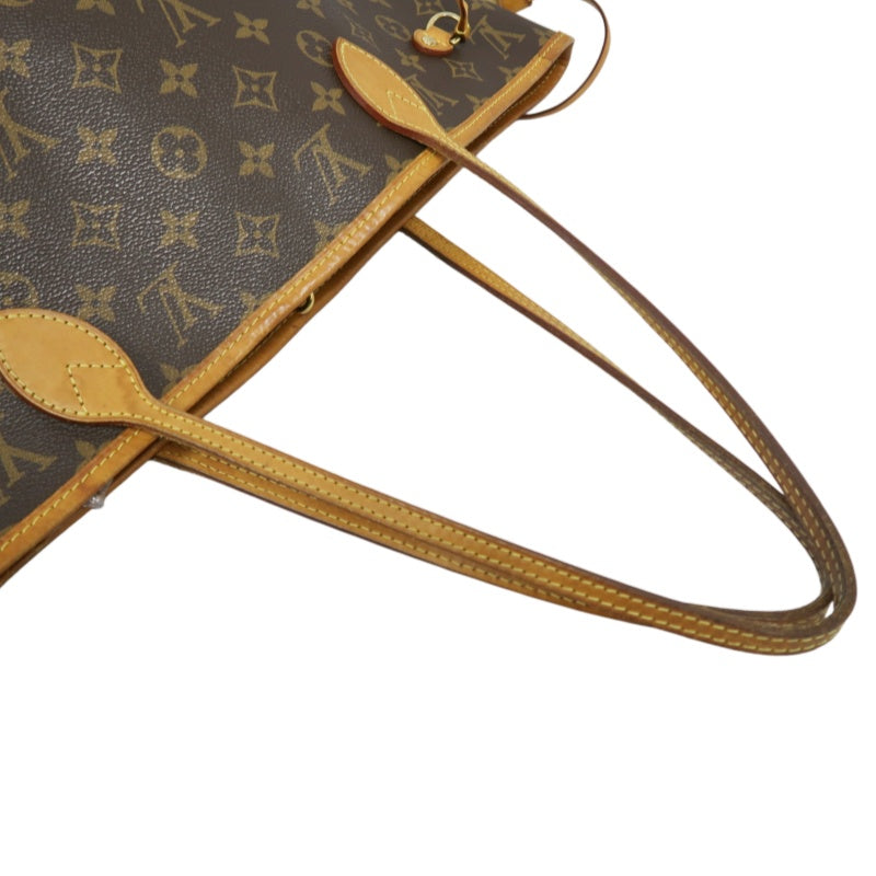 LOUIS VUITTON Neverfull Monogram PVC Tote Bag Brown