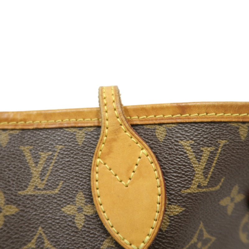 LOUIS VUITTON Neverfull Monogram PVC Tote Bag Brown