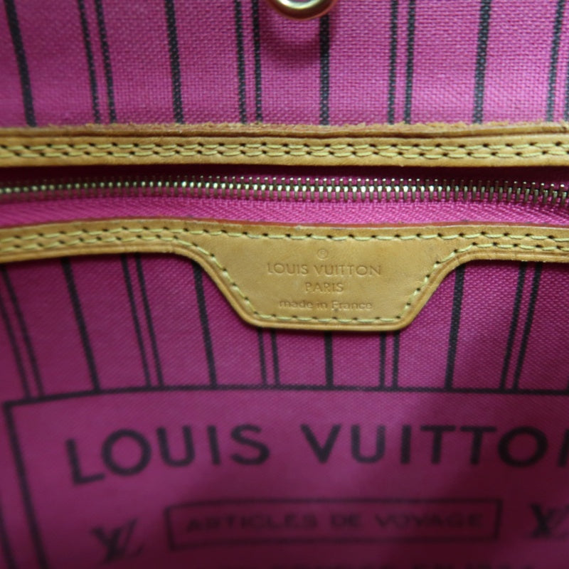LOUIS VUITTON Neverfull Monogram PVC Tote Bag Brown