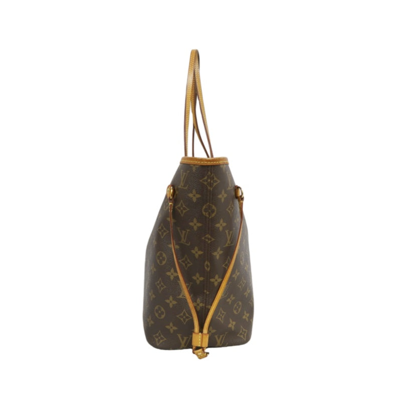 LOUIS VUITTON Neverfull Monogram PVC Tote Bag Brown