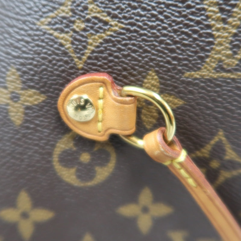LOUIS VUITTON Neverfull Monogram PVC Tote Bag Brown
