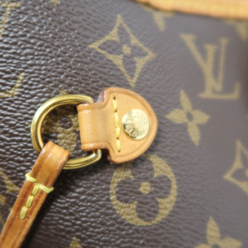 LOUIS VUITTON Neverfull Monogram PVC Tote Bag Brown