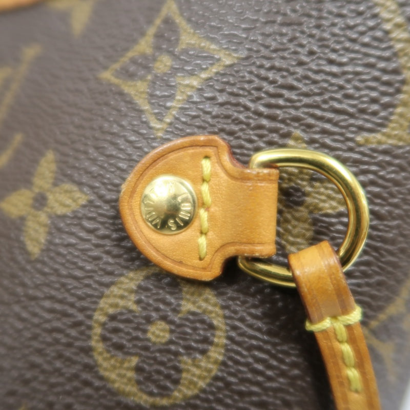 LOUIS VUITTON Neverfull Monogram PVC Tote Bag Brown