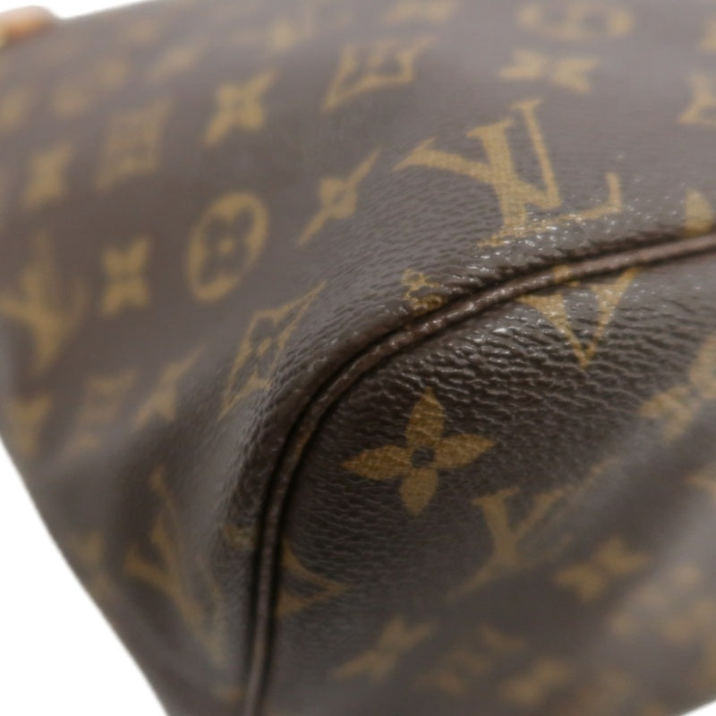 LOUIS VUITTON Neverfull Monogram PVC Tote Bag Brown