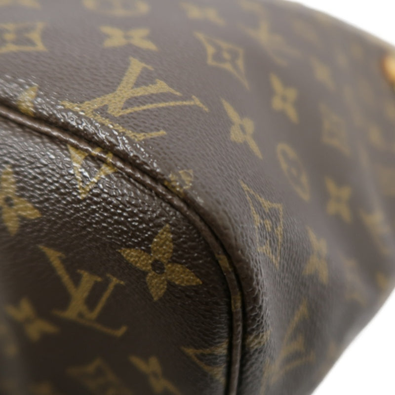 LOUIS VUITTON Neverfull Monogram PVC Tote Bag Brown